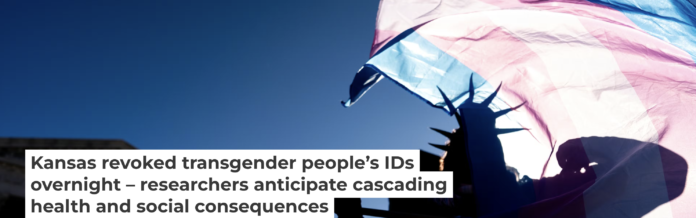 Anti-trans bills effectively restrict transgender people’s ability to participate fully in society. AP Photo/Julia Demaree Nikhinson